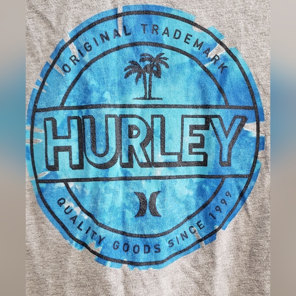 Hurley long sleeved lightweight hooded shirt kids size XL - Picture 4 of 4